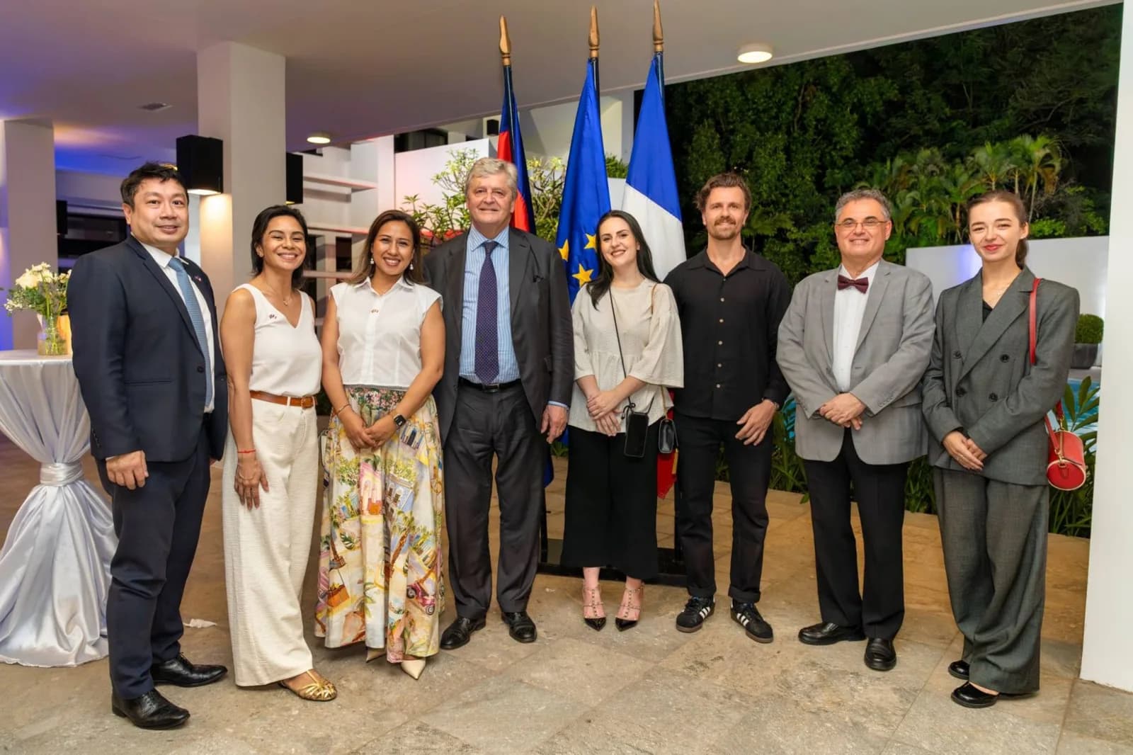 French-Cambodian community evening