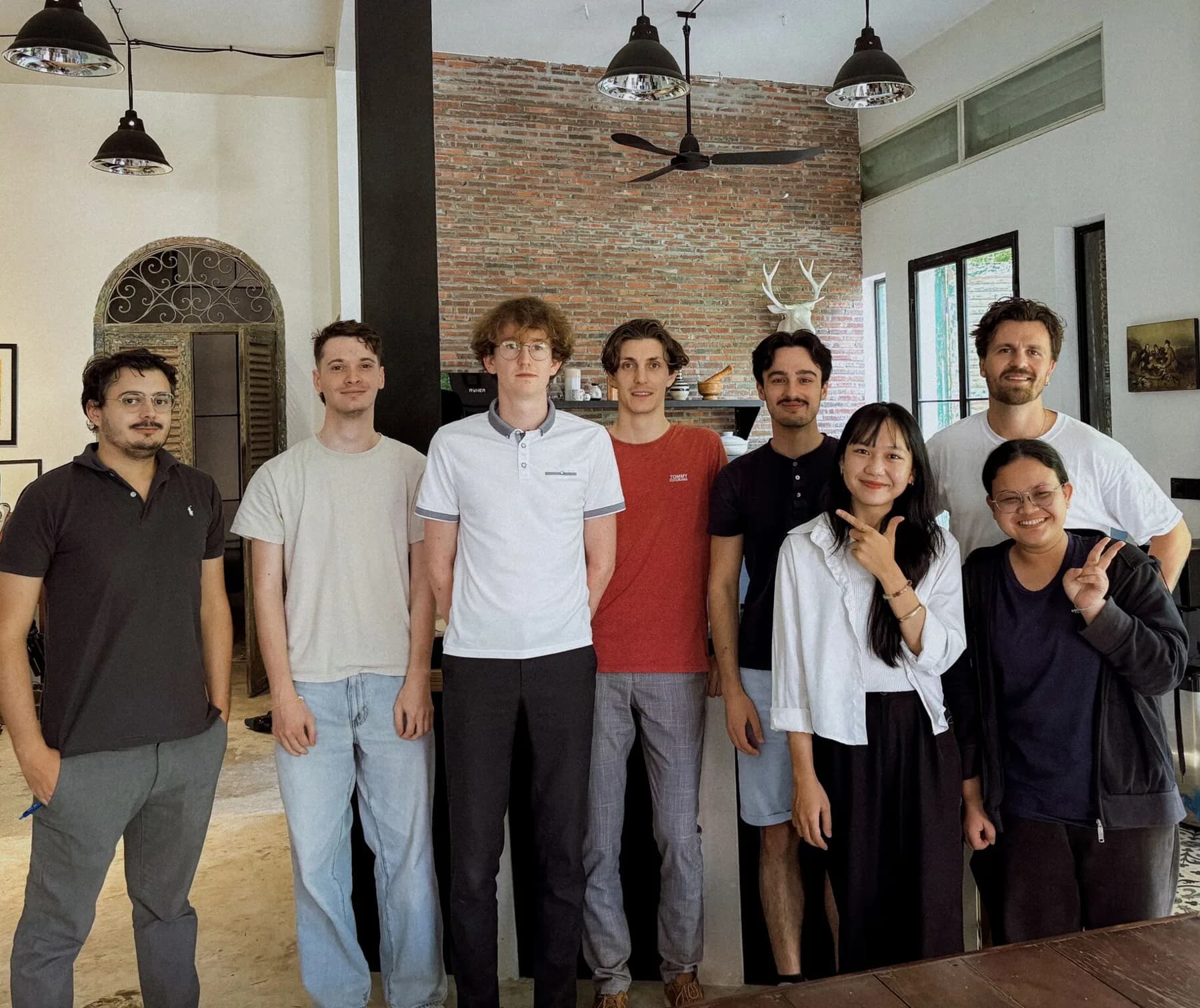 The TechFlow team at the Phnom Penh office