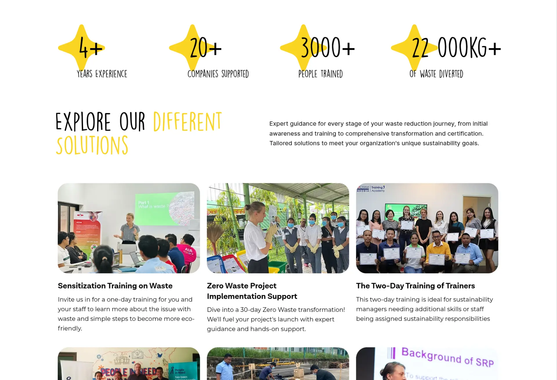 Little Green Spark · Live website