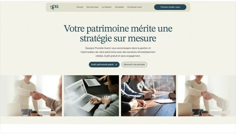 Site Épargne Plurielle Avenir